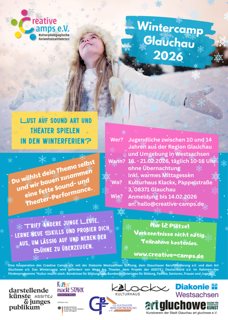 Plakat A3 Wintercamp Glauchau